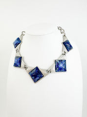 Vintage YSL Necklace, Yves Saint Laurent Choker Silver, YSL Vintage Necklace, Massive Chunky Chain, Galaxy  Necklace Unisex, Necklace Large