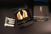 Saint Laurent Earrings YSL  Large earrings vintage Fire Flame Earrings, Clip-on Earrings, Vintage Jewelry Gold, YSL made in France