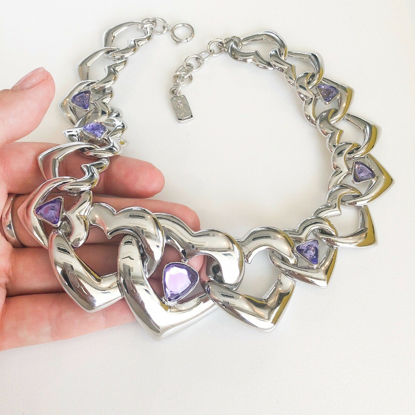 Vintage Yves Saint Laurent choker necklace 