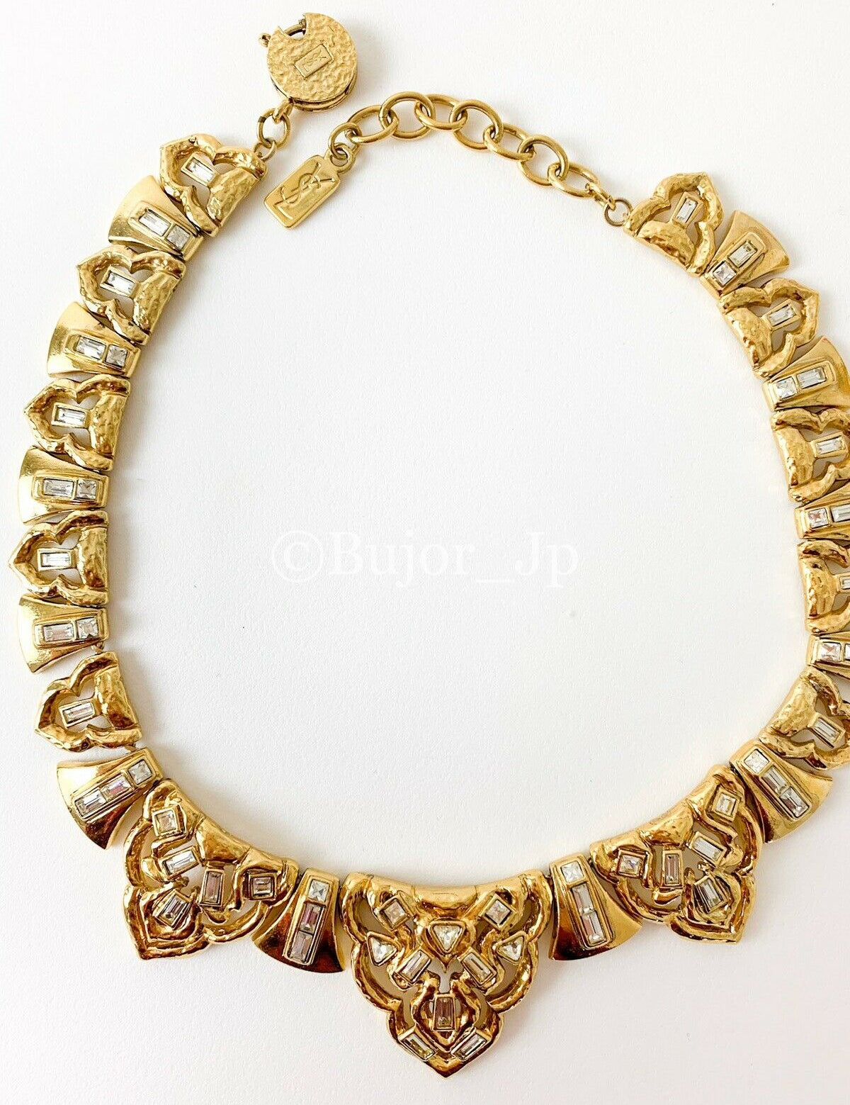 YSL- Yves Saint Laurent  necklace Robert Gooseens 