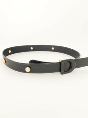 Christian Dior Black D BUCKLE Leather Belt Stunning 75 S