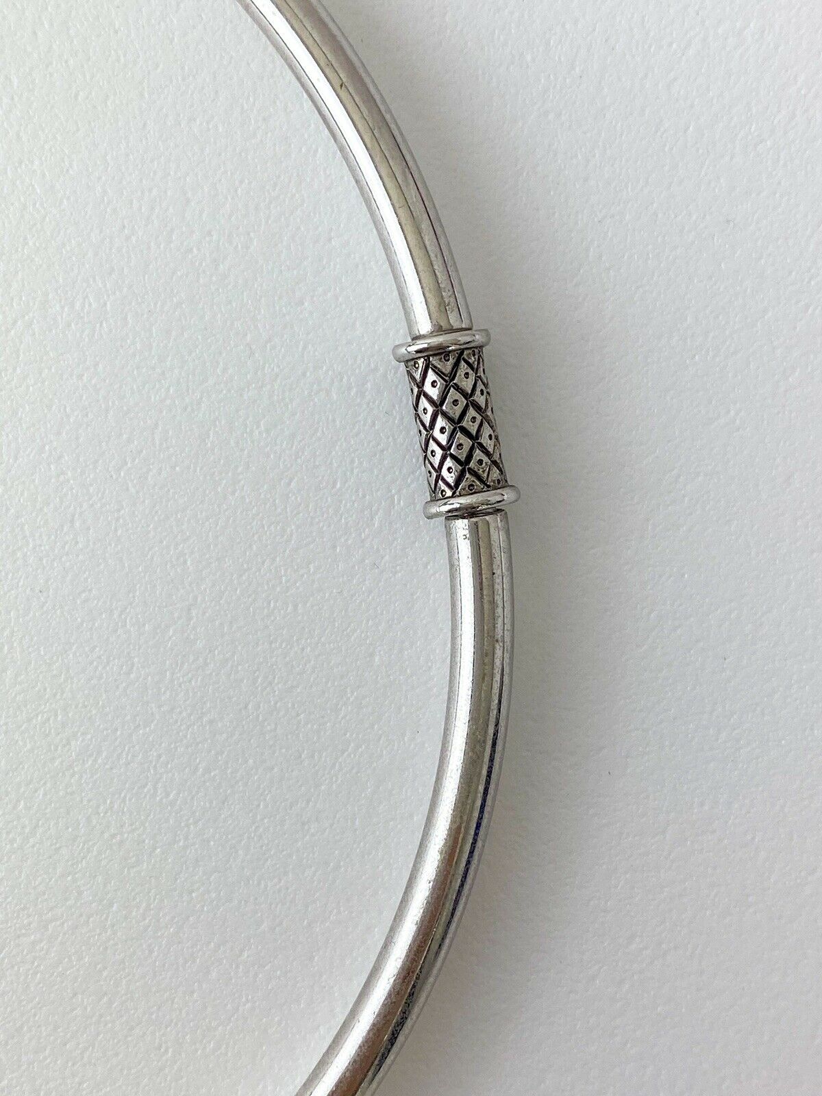 Givenchy 1976 Silver Tone Choker Necklace Epoxy Hexagon Butterfly Turtle Extremely Rare