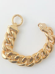 【SOLD OUT】Celine Vintage Gold Tone Phoebe Philo Chain Bracelet Made in Italy