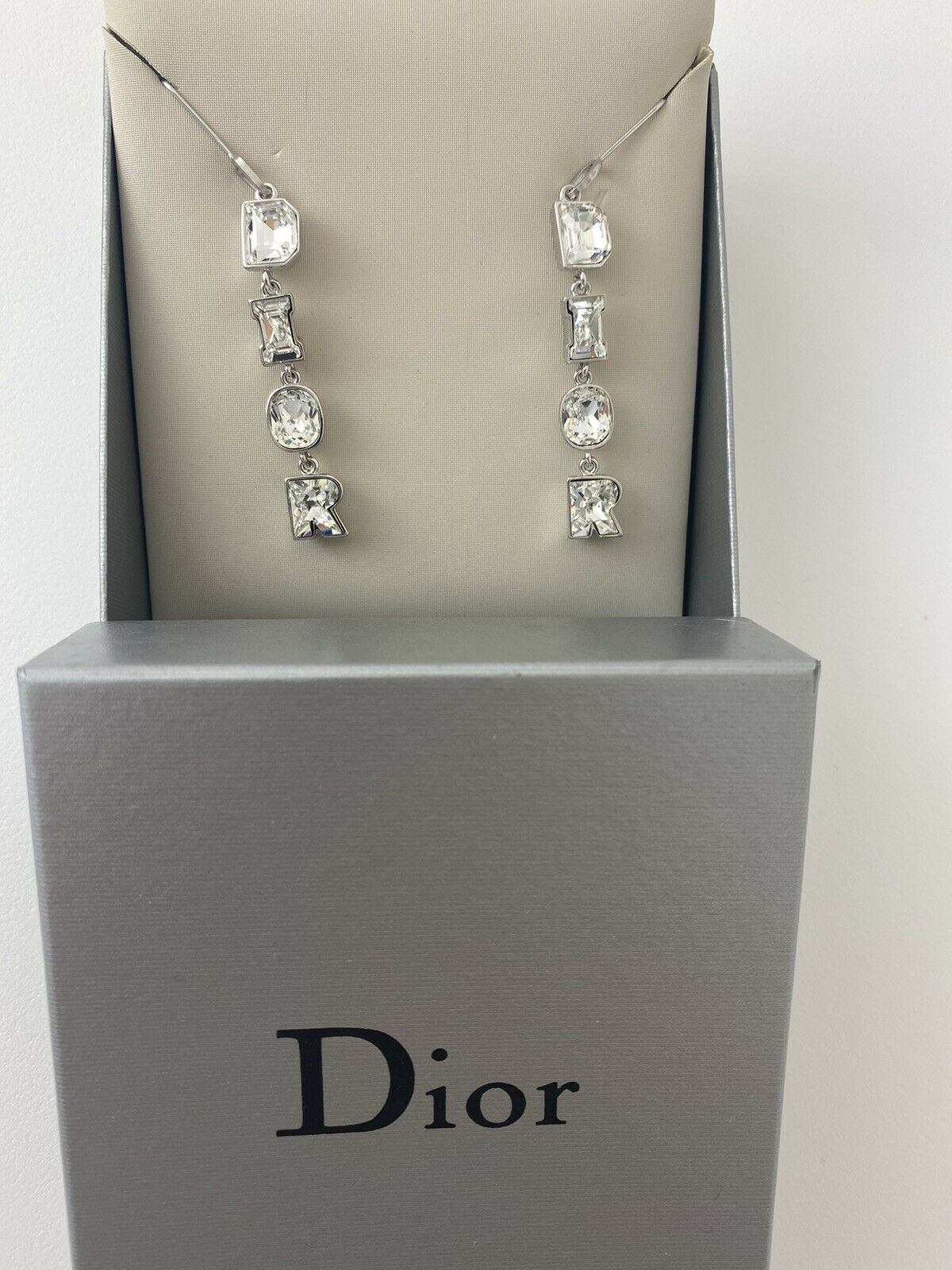 Christian Dior Logo earrings 