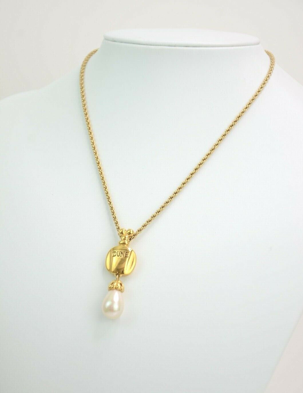 Christian Dior Perfume Bottle Dune  necklace 