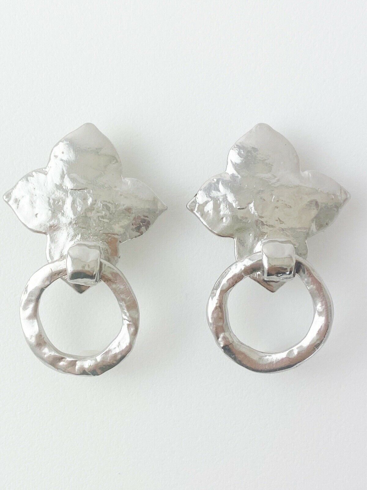 Vintage Yves Saint Laurent leaf earrings 