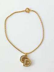 Christian Dior Bracelet logo charm