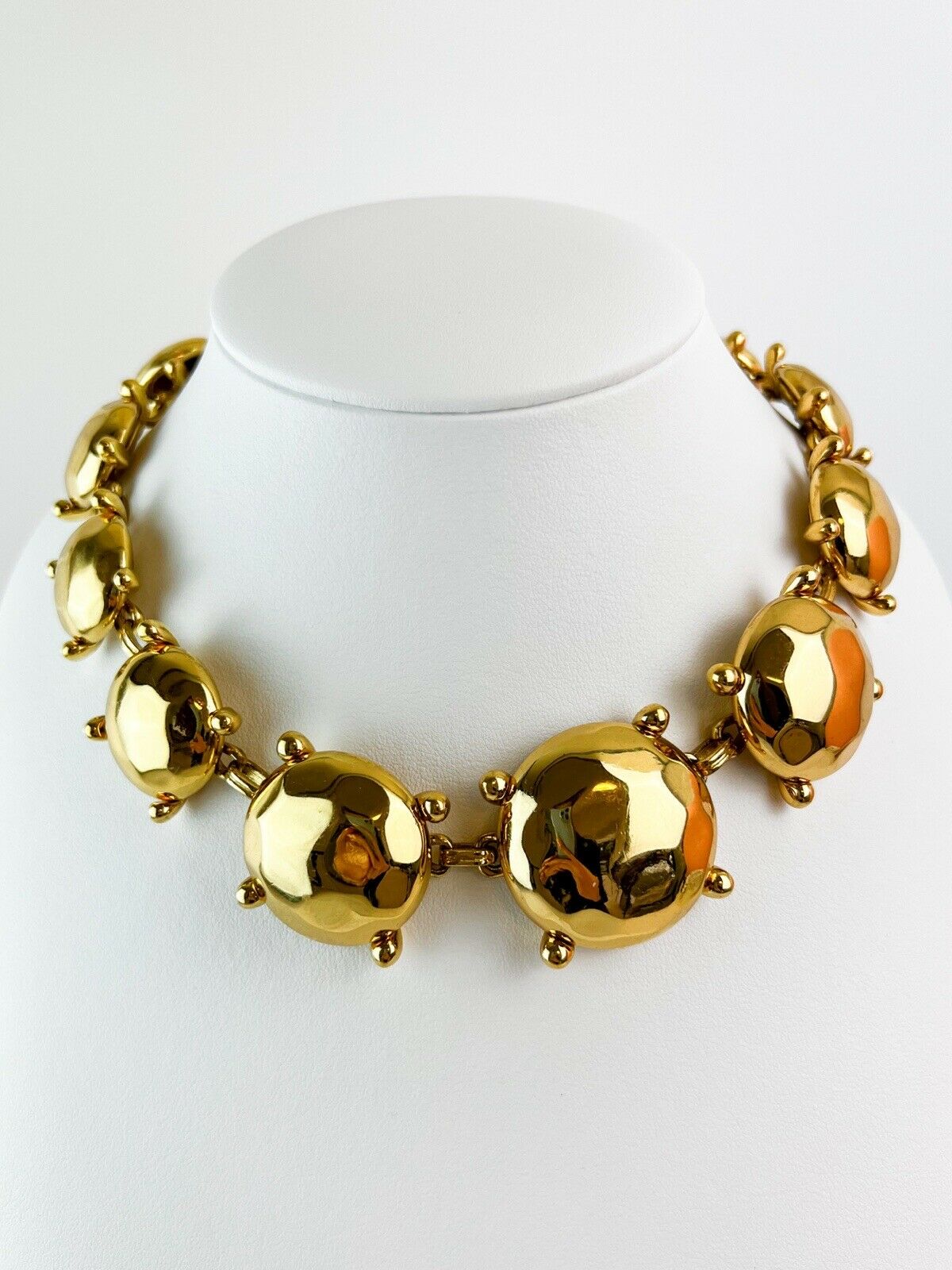 vintage Yves Saint Laurent  gold necklace 