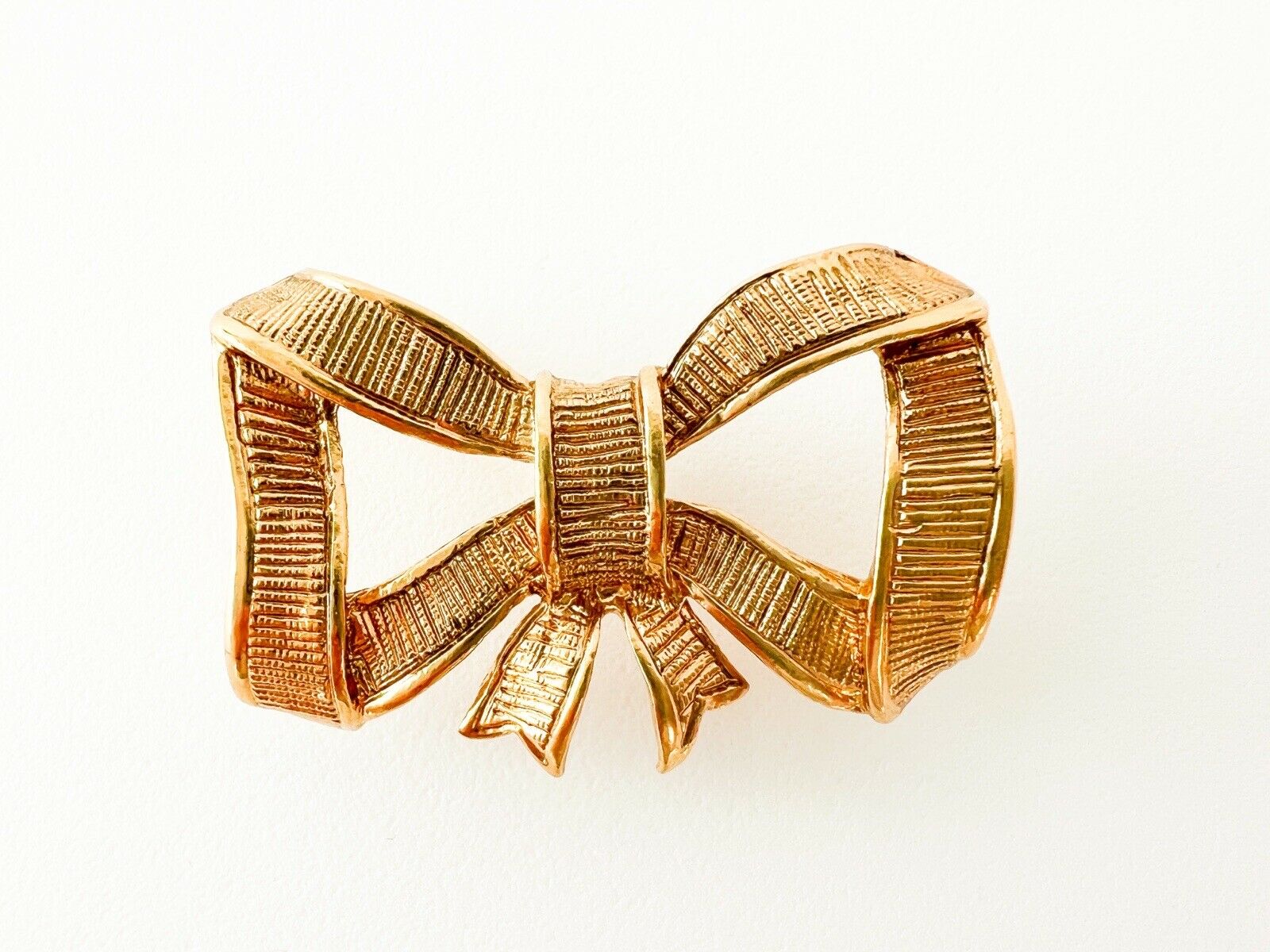 Yves Saint Laurent ribbon brooch vintage 