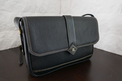 LANVIN PARIS Cross Body Shoulder Bag Near Excellent Flap Vintage