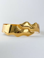 【SOLD OUT】YSL Yves Saint Laurent Rive Gauche Massive Belt Made in France Vintage