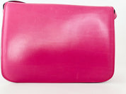 【SOLD OUT】CELINE Leather Shoulder Bag Crossbody Bag Pink Made in Italy Vintage