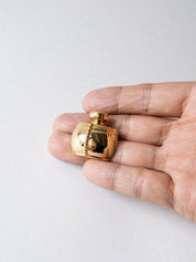 YSL Yves Saint Laurent Perfume Bottle Gold Tone Brooch Pin Vintage