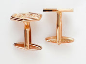 【SOLD OUT】Christian Dior Germany Gold Tone Vintage Cufflinks CD initial Logo