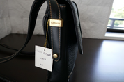 LANVIN PARIS Cross Body Shoulder Bag Near Excellent Flap Vintage