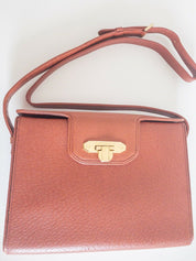 Valentino Garavani 2 Ways Shoulder Bag Crossbody Bag Red/Brick Vintage
