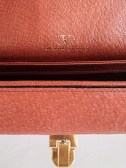 Valentino Garavani 2 Ways Shoulder Bag Crossbody Bag Red/Brick Vintage