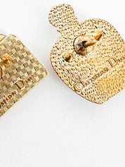 Christian Dior Gold Tone Mini Brooch Pin Sets Perfumes Bottles