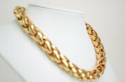 Christian Dior Gold Tone Chain Choker Necklace Bracelet Gorgeous Sets Vintage