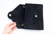 【SOLD OUT】YSL YVES SAINT LAURENT Sacs 3WAYS Black Shoulder Clutch Cross Body Bag Vintage