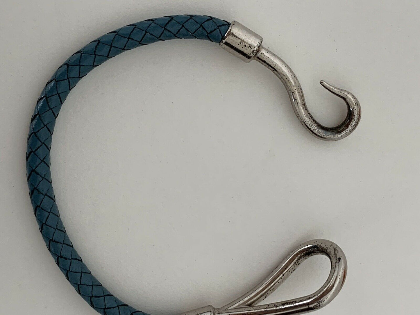 Hermes Bracelet Bangle Leather Jumbo Hook Original Box Made In France