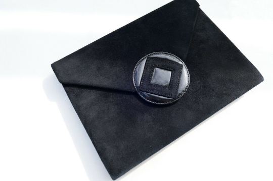 vintage Yves Saint Laurent velvet bag