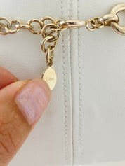 【SOLD OUT】Christian Dior Mise en Dior Vintage Gold Tone Multi-Strand Choker Necklace Faux Pearl