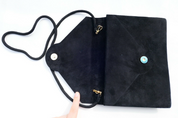 【SOLD OUT】YSL YVES SAINT LAURENT Sacs 3WAYS Black Shoulder Clutch Cross Body Bag Vintage