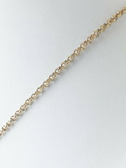 【SOLD OUT】YSL Yves Saint Laurent Vintage Gold Tone Flower Necklace Rhinestones