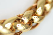 Christian Dior Gold Tone Chain Choker Necklace Bracelet Gorgeous Sets Vintage