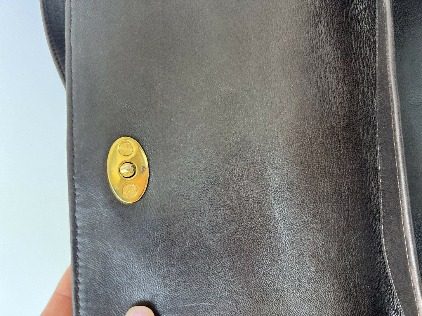 【SOLD OUT】BALLY Shoulder Bag Crossbody Bag Handbag Swede Leather Brown Vintage