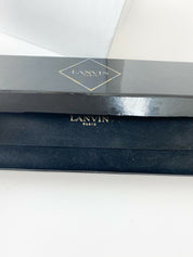 Lanvin  Paris Faux pearl and Glass Beads Multi-Strand Long Necklace Very Rare 2 Ways