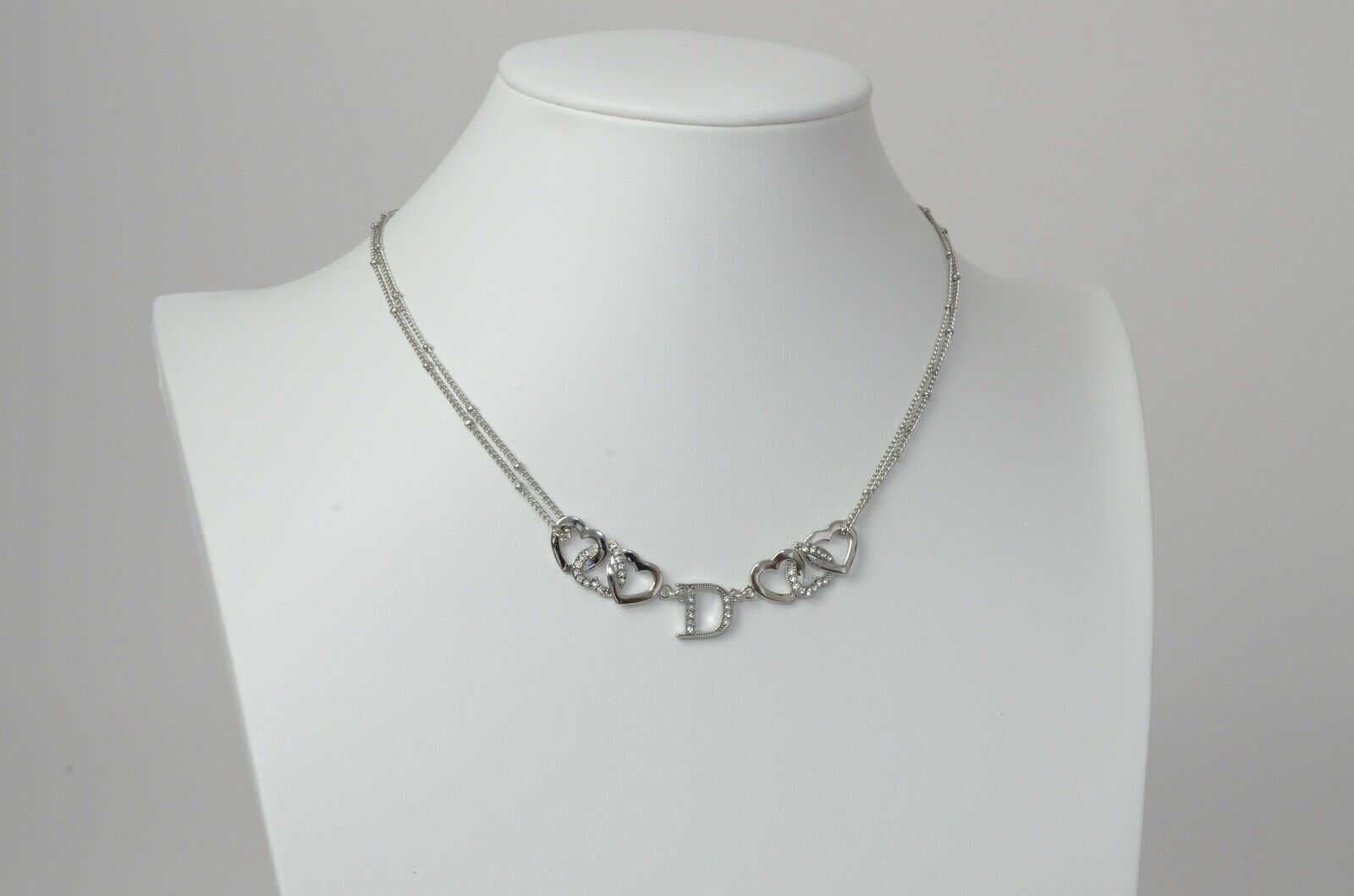 Christian Dior heart necklace 
