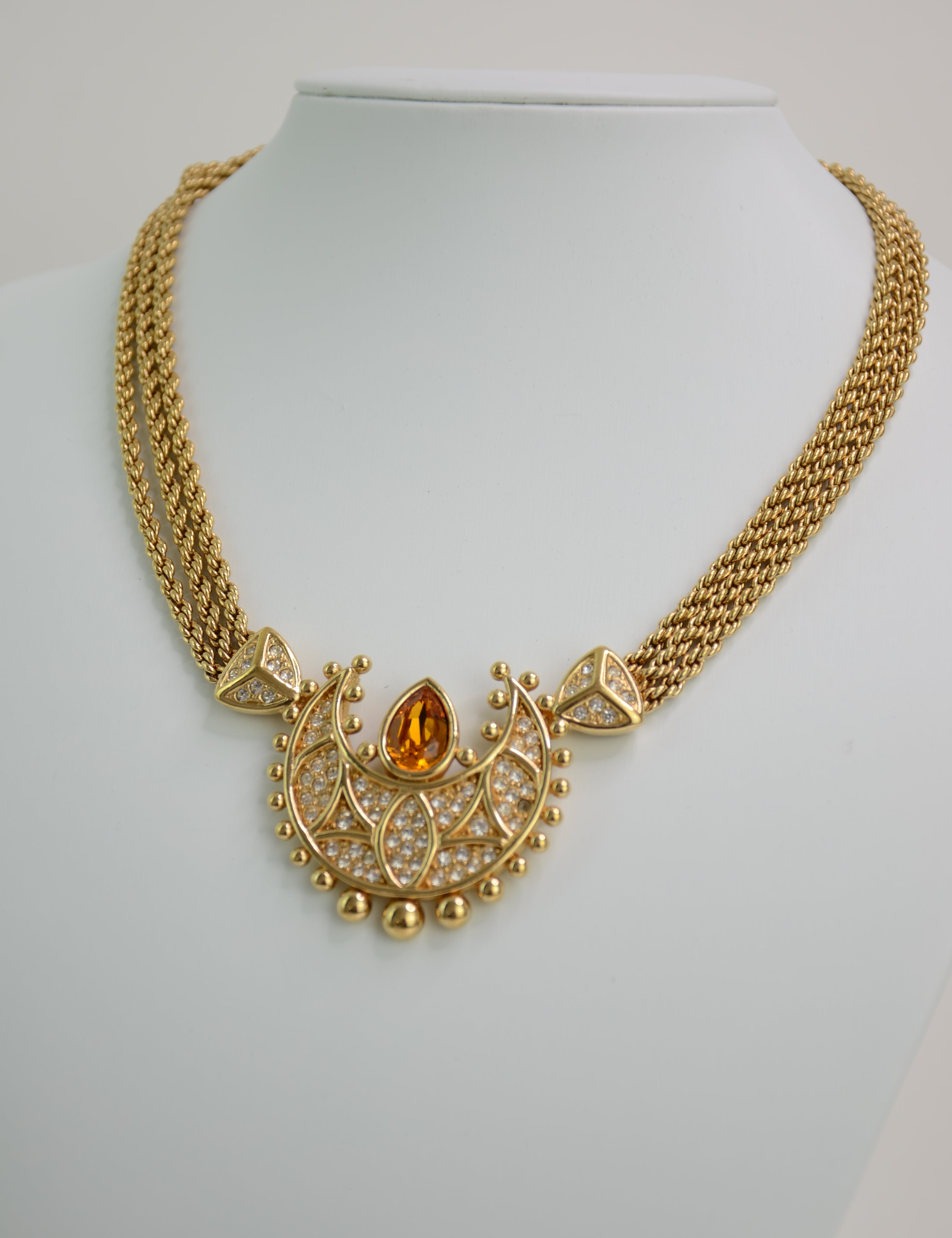 Christian Dior Moon necklace 