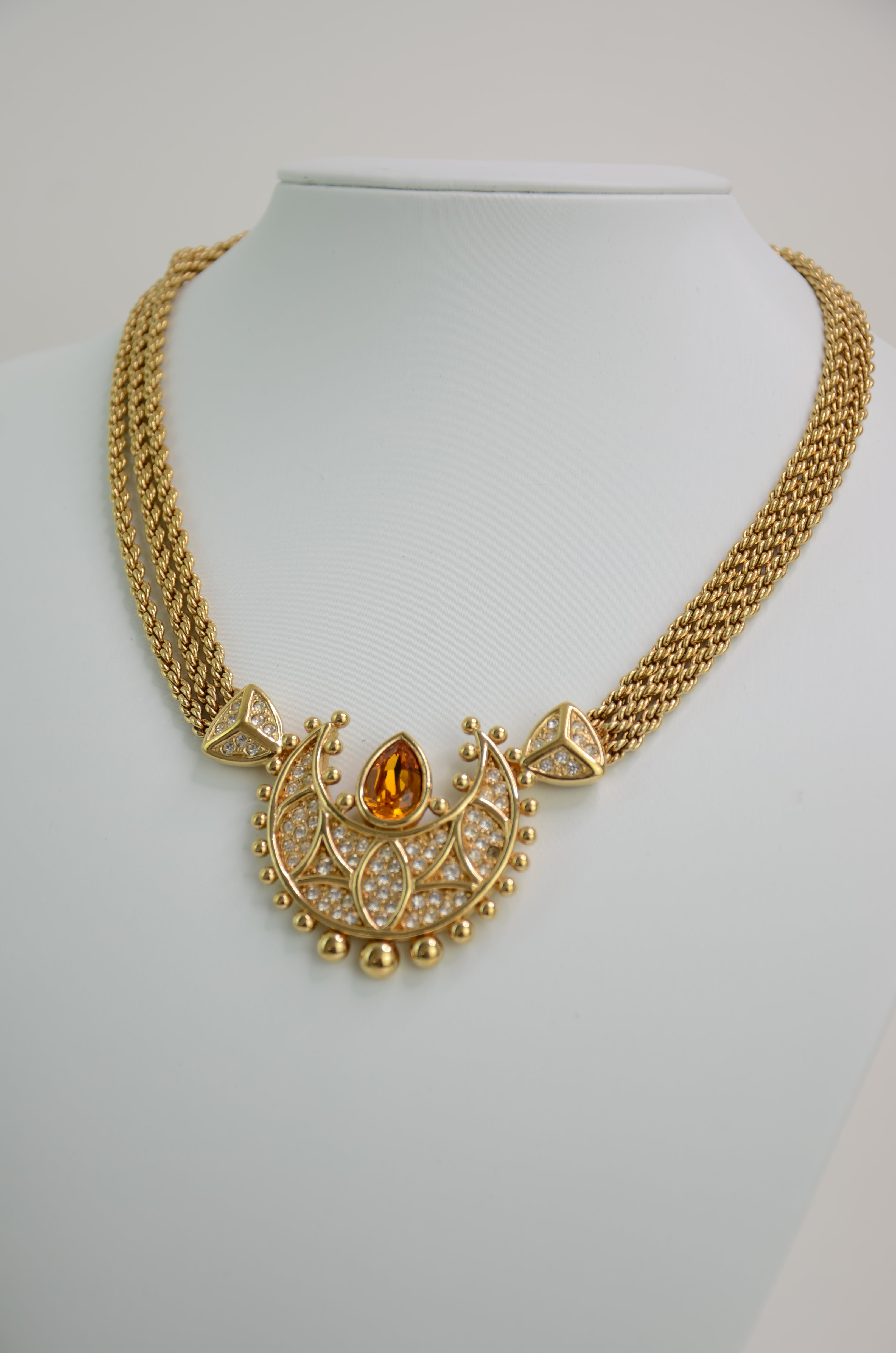 Christian Dior Moon necklace 