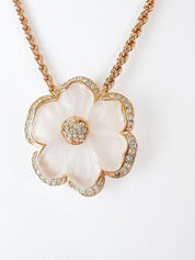 Christian Dior Vintage Floral Necklace