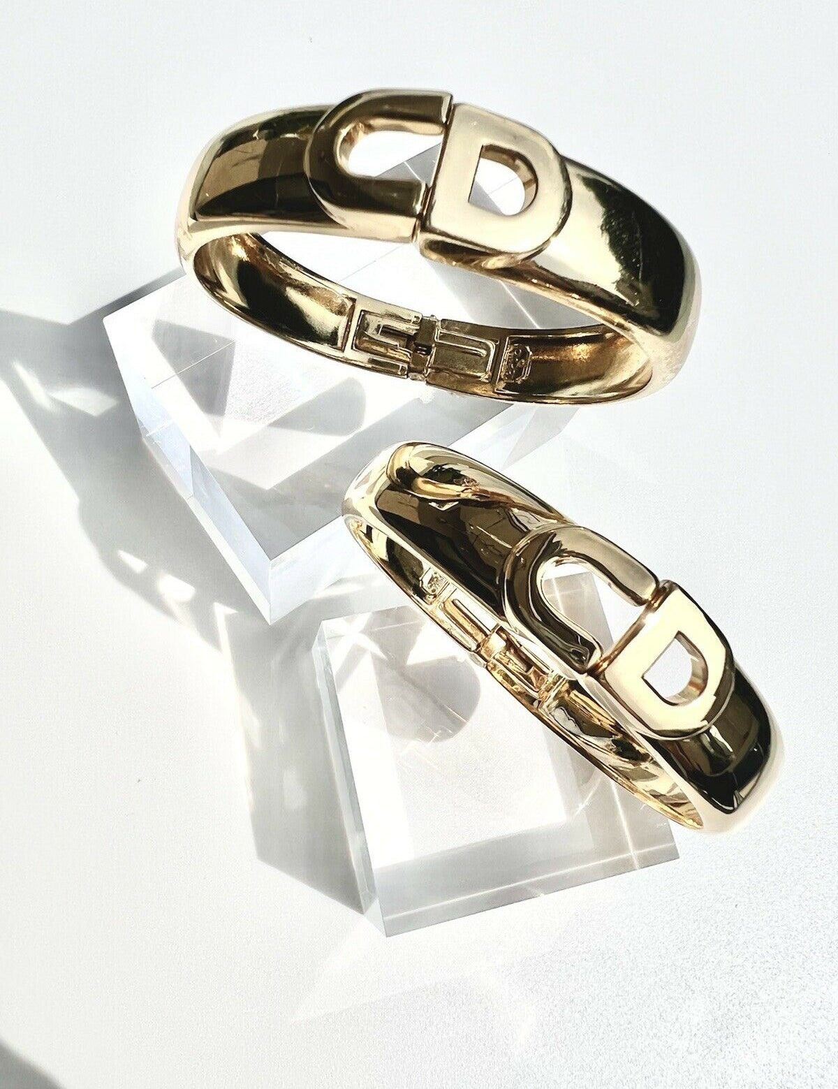 Christian Dior Germany Vintage Bracelet Bangle Gold
