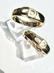 Christian Dior Germany Vintage Bracelet Bangle Gold