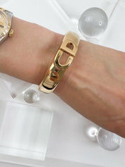 Christian Dior Germany Vintage Bracelet Bangle Gold