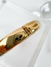 Christian Dior Germany Vintage Bracelet Bangle Gold