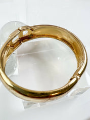 Christian Dior Germany Vintage Bracelet Bangle Gold