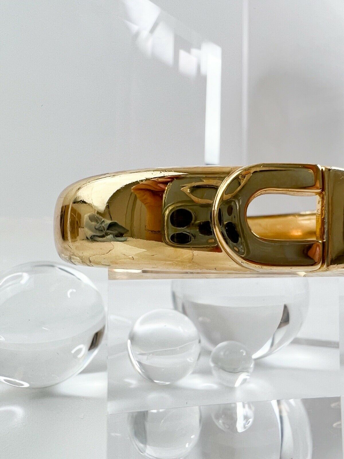 Christian Dior Germany Vintage Bracelet Bangle Gold