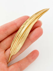 Christian Dior Germany Vintage Brooch Pin Gold