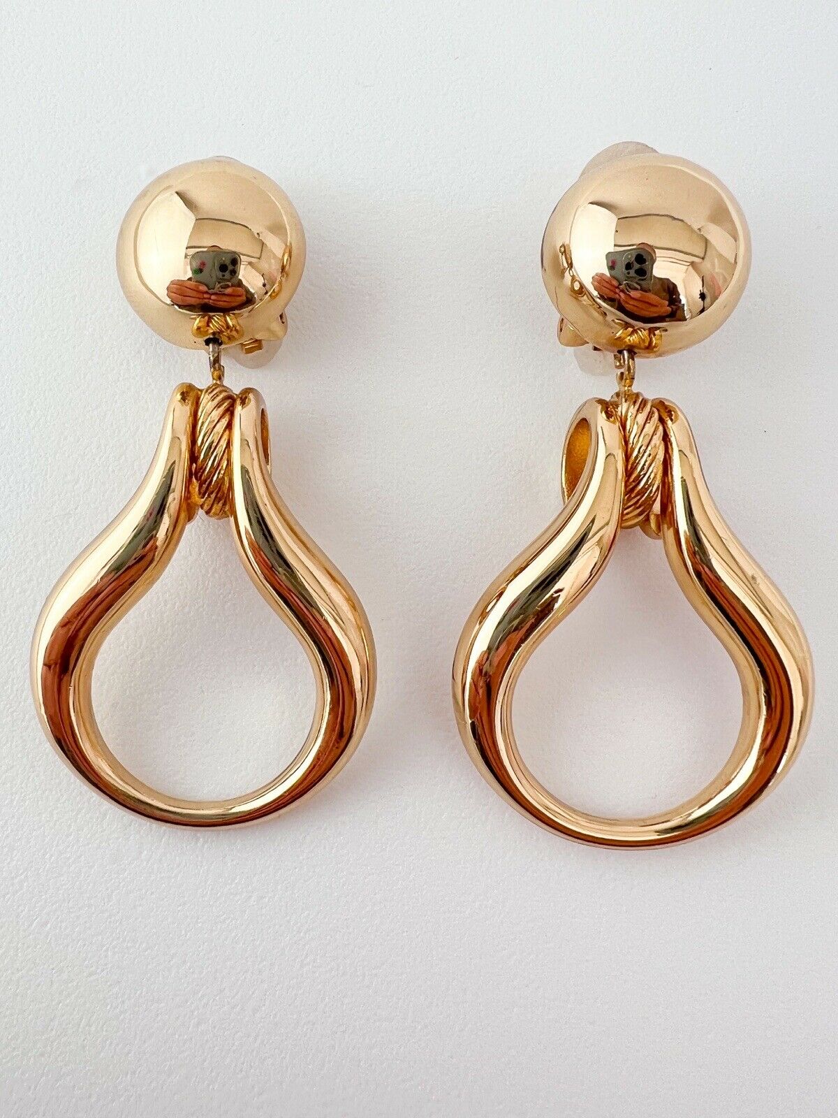 Christian Dior Germany Vintage dangle earrings Gold