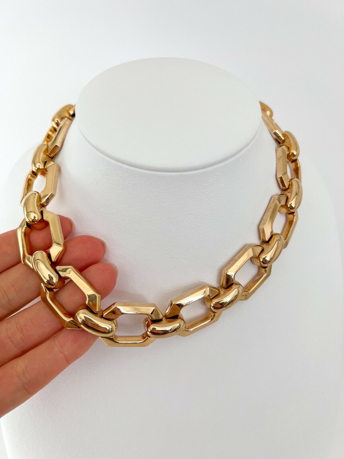 Christian Dior Vintage Chain Necklace Choker