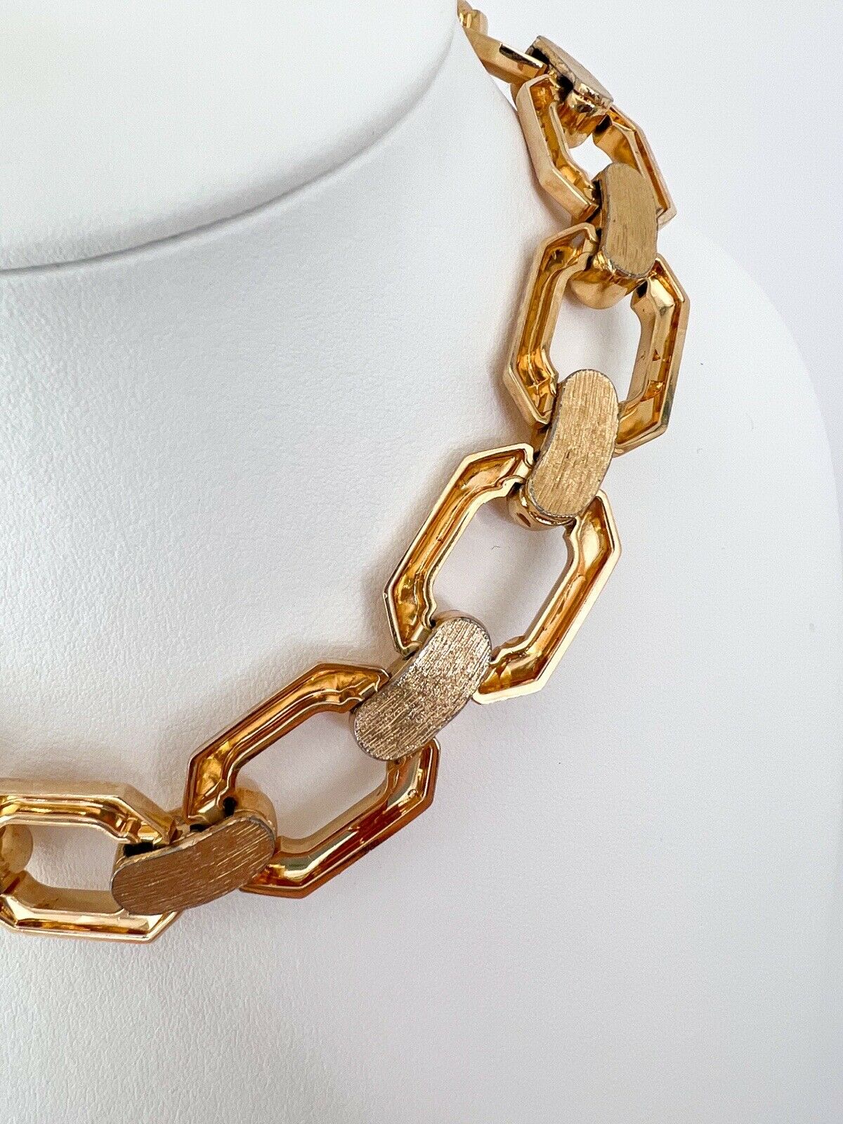 Christian Dior Vintage Chain Necklace Gold