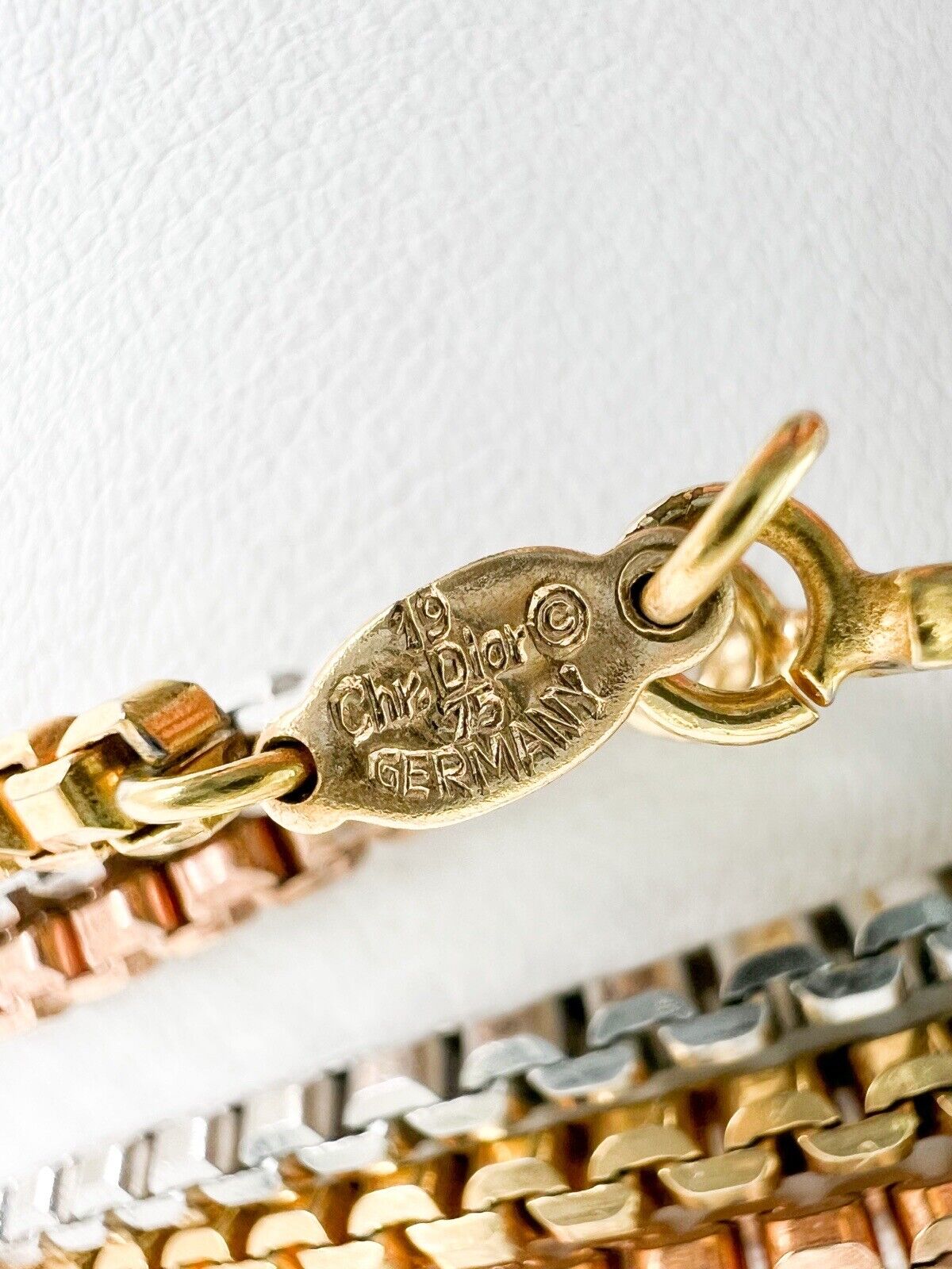 Vintage Christian Dior Necklace 1975, Choker Necklace Gold, Vintage necklace, Bridal Jewelry, Jewelry for Women, Gift for her
