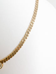 Christian Dior Vintage Chain Necklace Choker