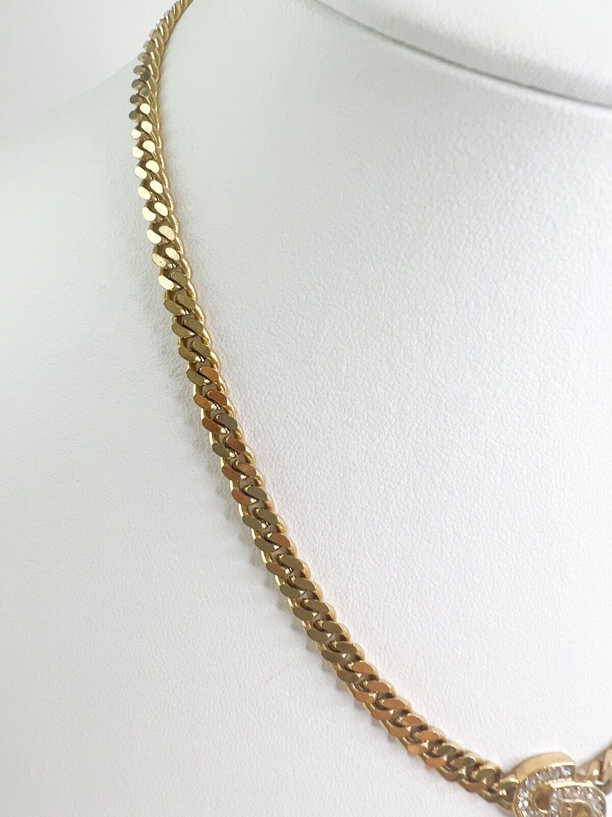 Christian Dior Vintage Chain Necklace Choker