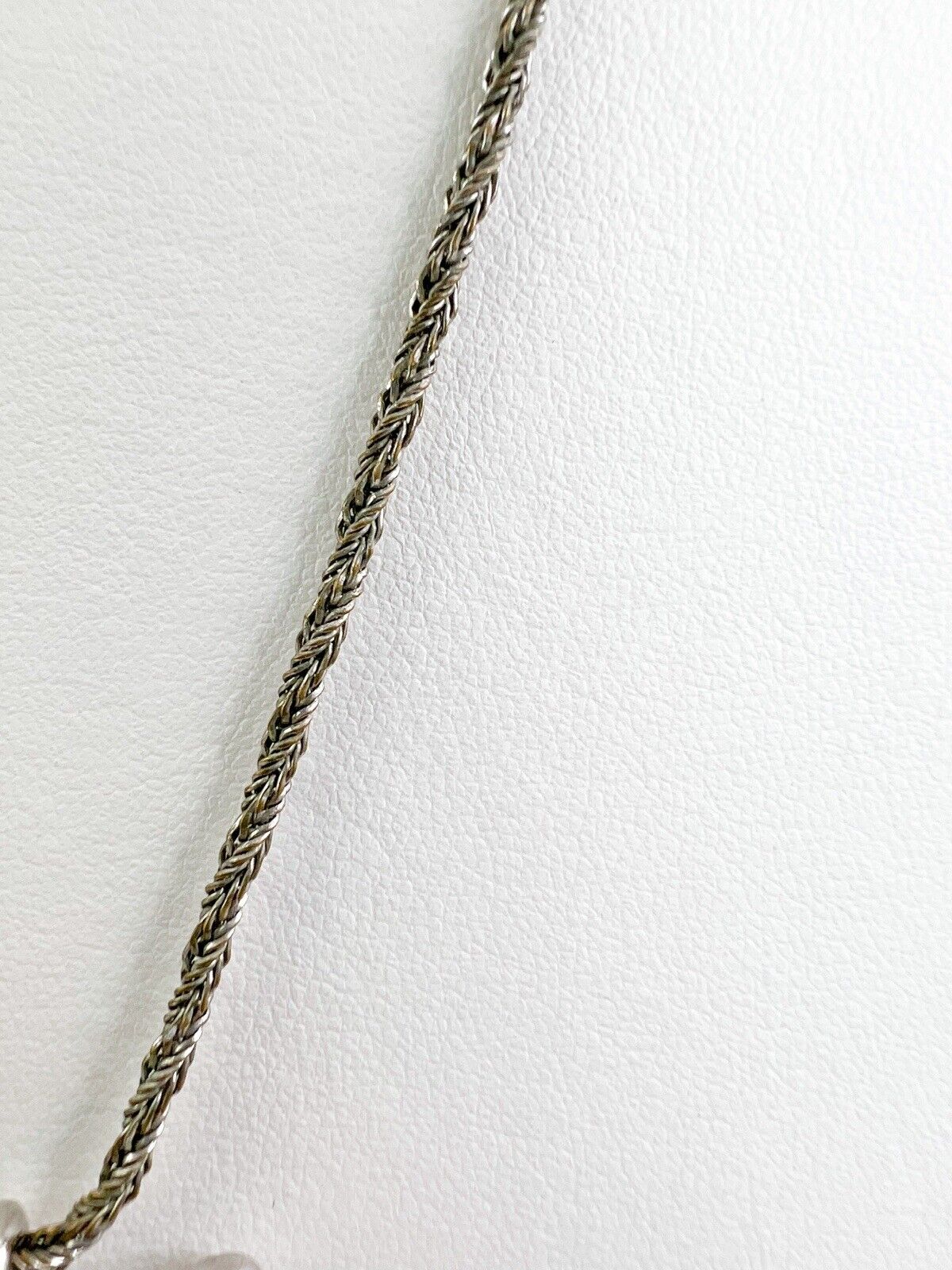 Vintage Christian Dior necklace,  CD Dior necklace, CD logo necklace, Choker Necklace Silver, Gift for her, Vintage Jewelry, Necklace Silver